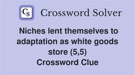 store for goods crossword clue|Store